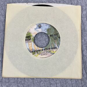 Vintage 45‎ RPM record Ronnie Milsap Warner Brothers records country blues rock